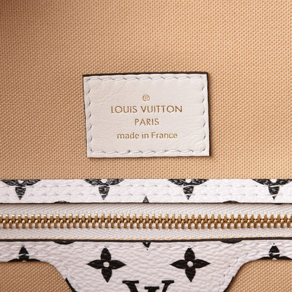 Louis Vuitton Monogram Giant Neverfull MM Kaki 8 of 12