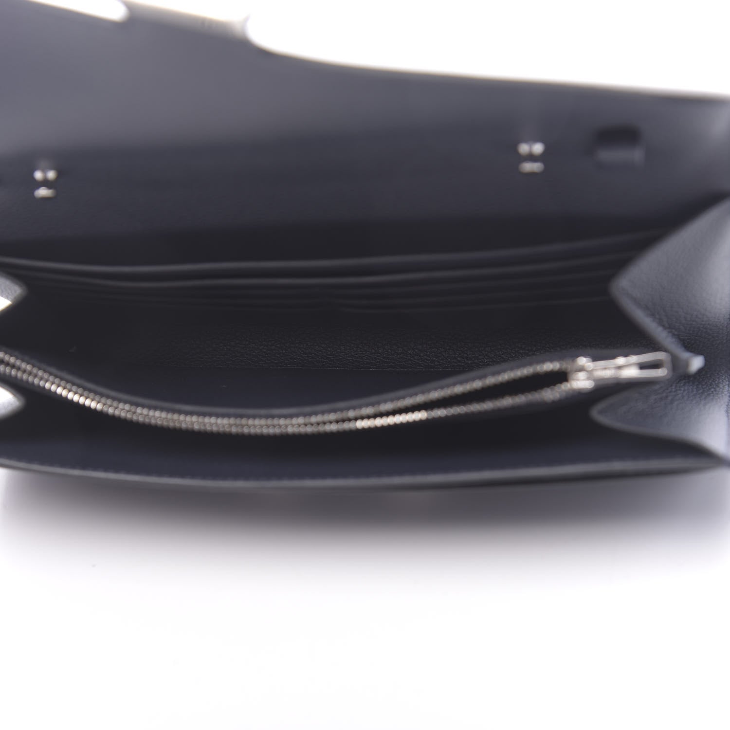 Hermes Evercolor Constance Wallet To Go Bleu Nuit 5 of 11