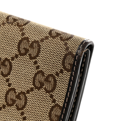 Gucci Monogram New Britt Continental Wallet Dark Brown 9 of 10