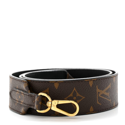 Louis Vuitton Monogram Bandouliere Shoulder Strap Black 1 of 4