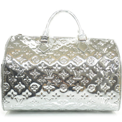 Louis Vuitton Monogram Miroir Speedy 30 Silver 1 of 10