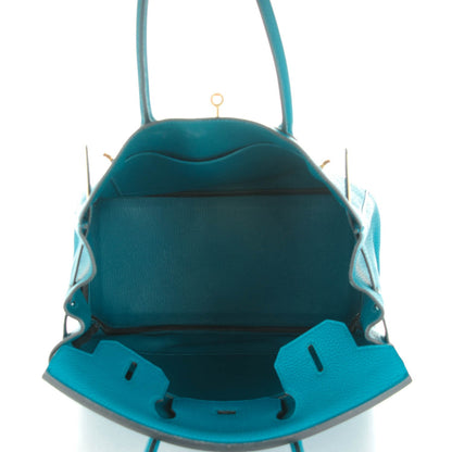 Hermes Taurillon Clemence Birkin 30 Cobalt 7 of 26