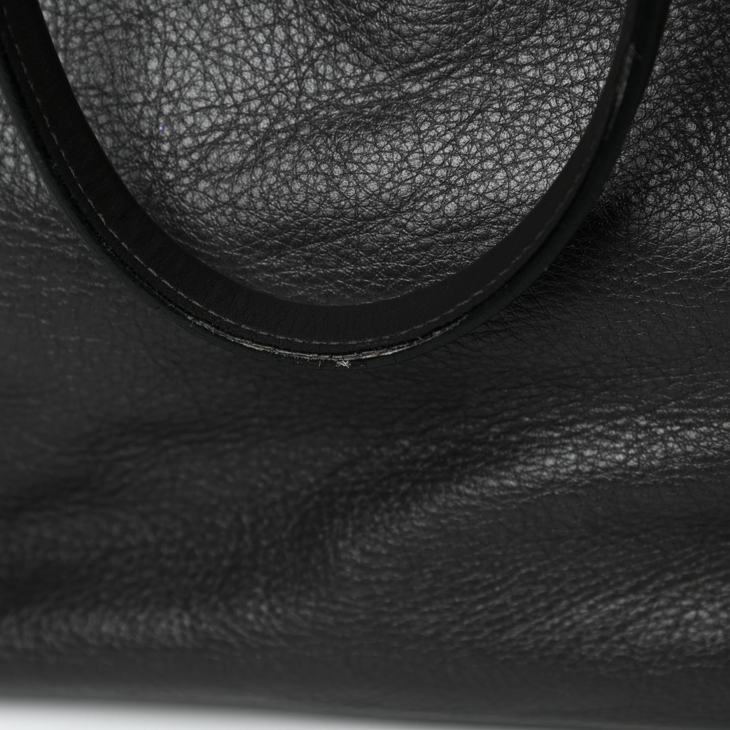 Veau Papier A5 Zip Around Tote Gris Fossile