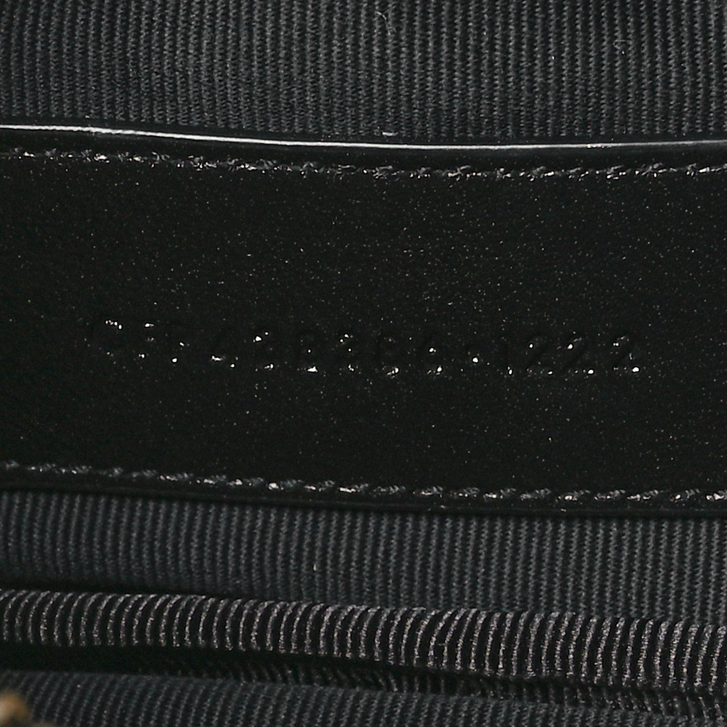 Saint Laurent Calfskin Matelasse Monogram Key Pouch Black 7 of 8