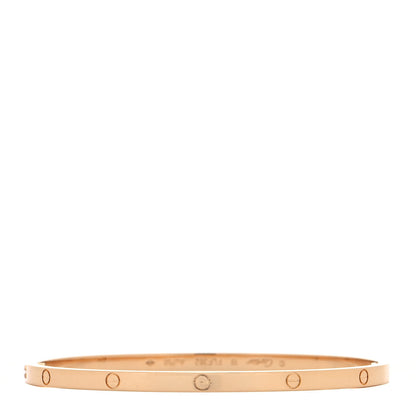 Cartier 18K Yellow Gold Small LOVE Bracelet 19 3 of 6