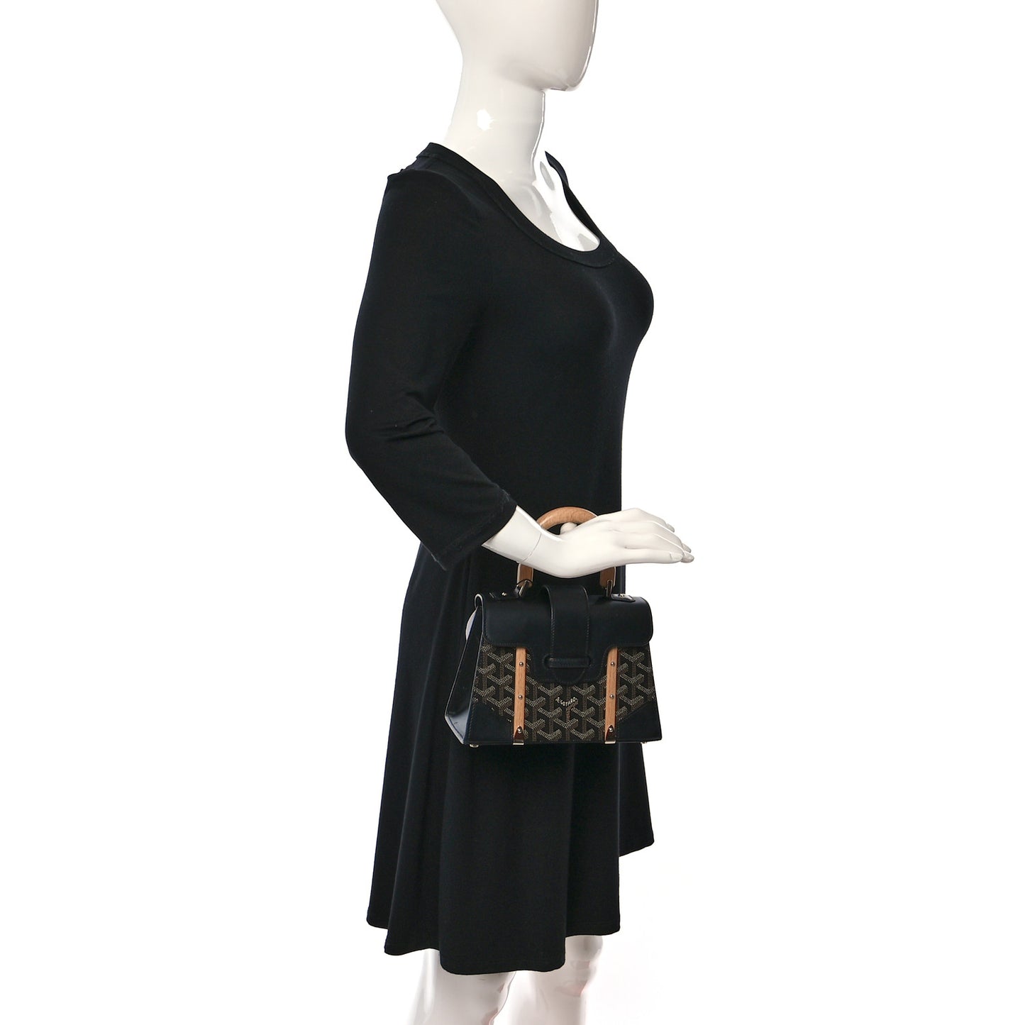 Goyardine Structure Mini Saigon Black
