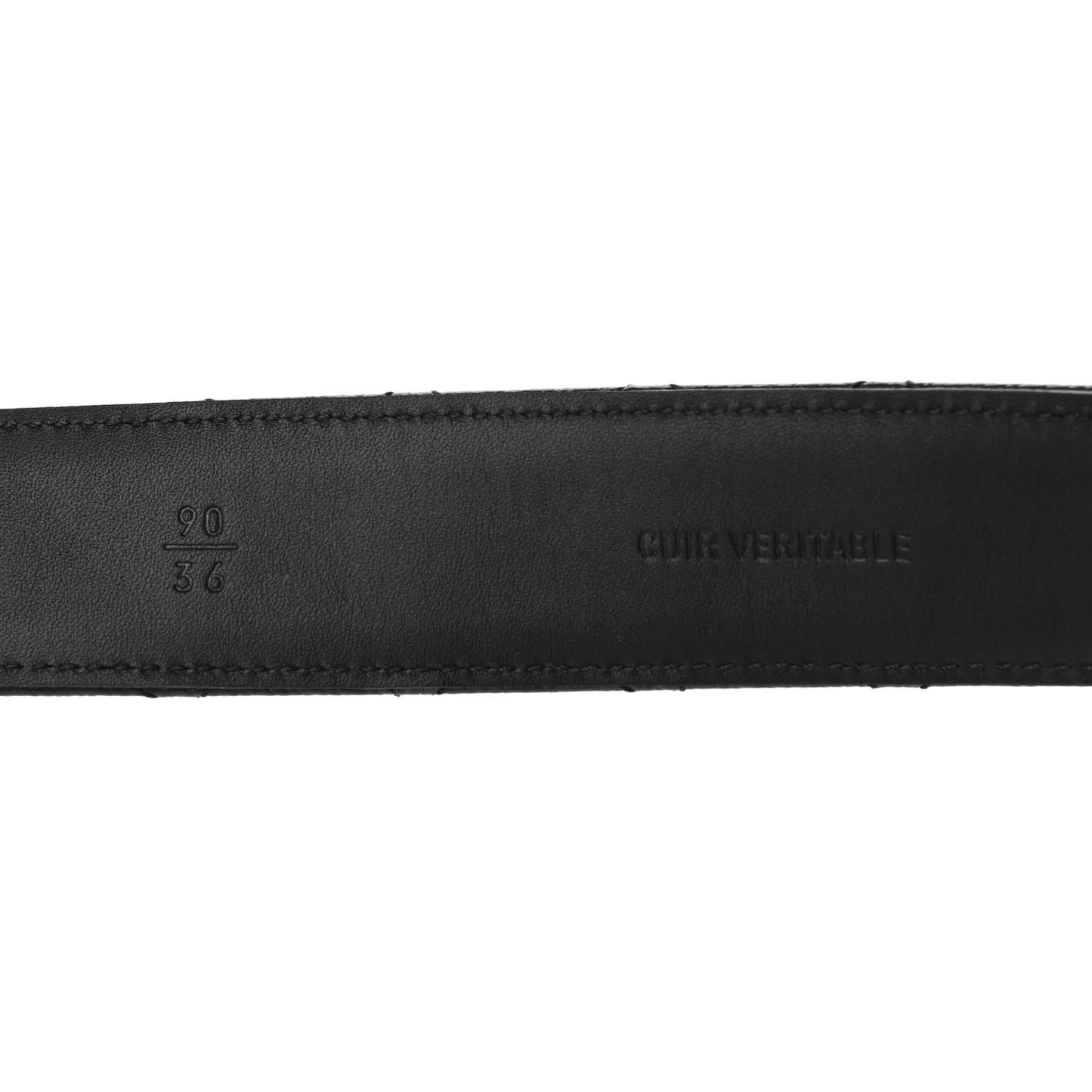 Caviar Quilted CC Chain Belt 90 36 Black