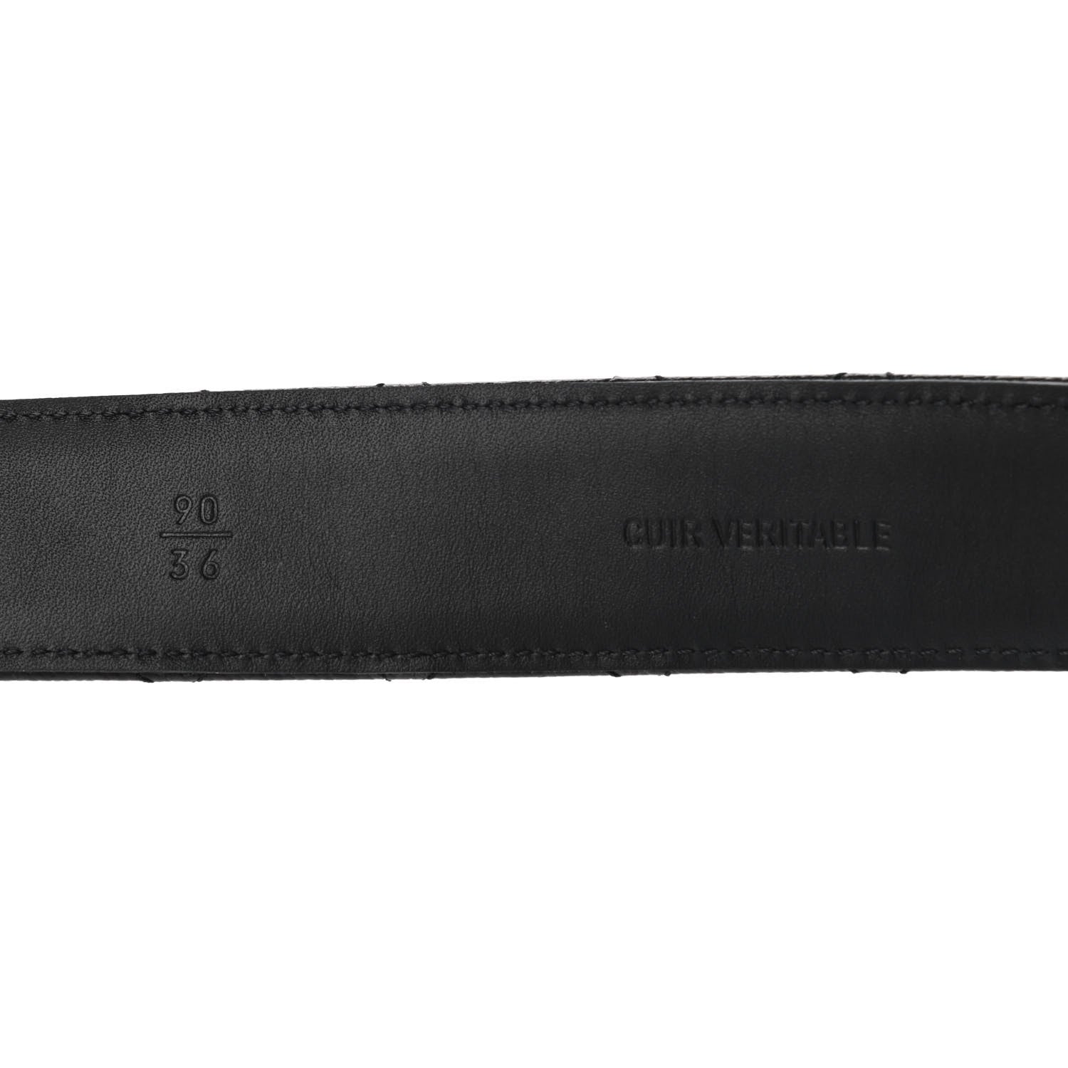 Chanel Caviar Quilted CC Chain Belt 90 36 Black 4 of 6