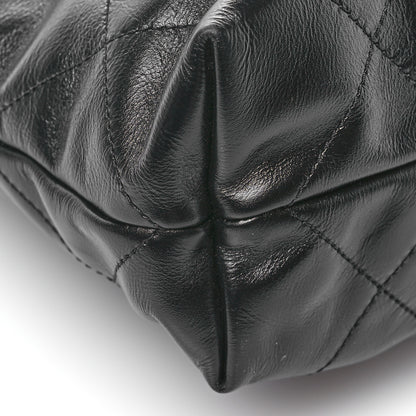 Chanel Shiny Calfskin Quilted Small Chanel 22 Black 10 of 12