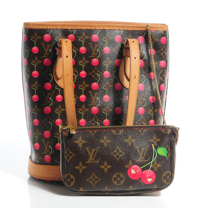 Louis Vuitton Monogram Cerises Bucket Bag 5 of 8