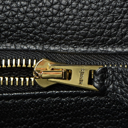 Hermes Togo Kelly Retourne 25 Black 27 of 40