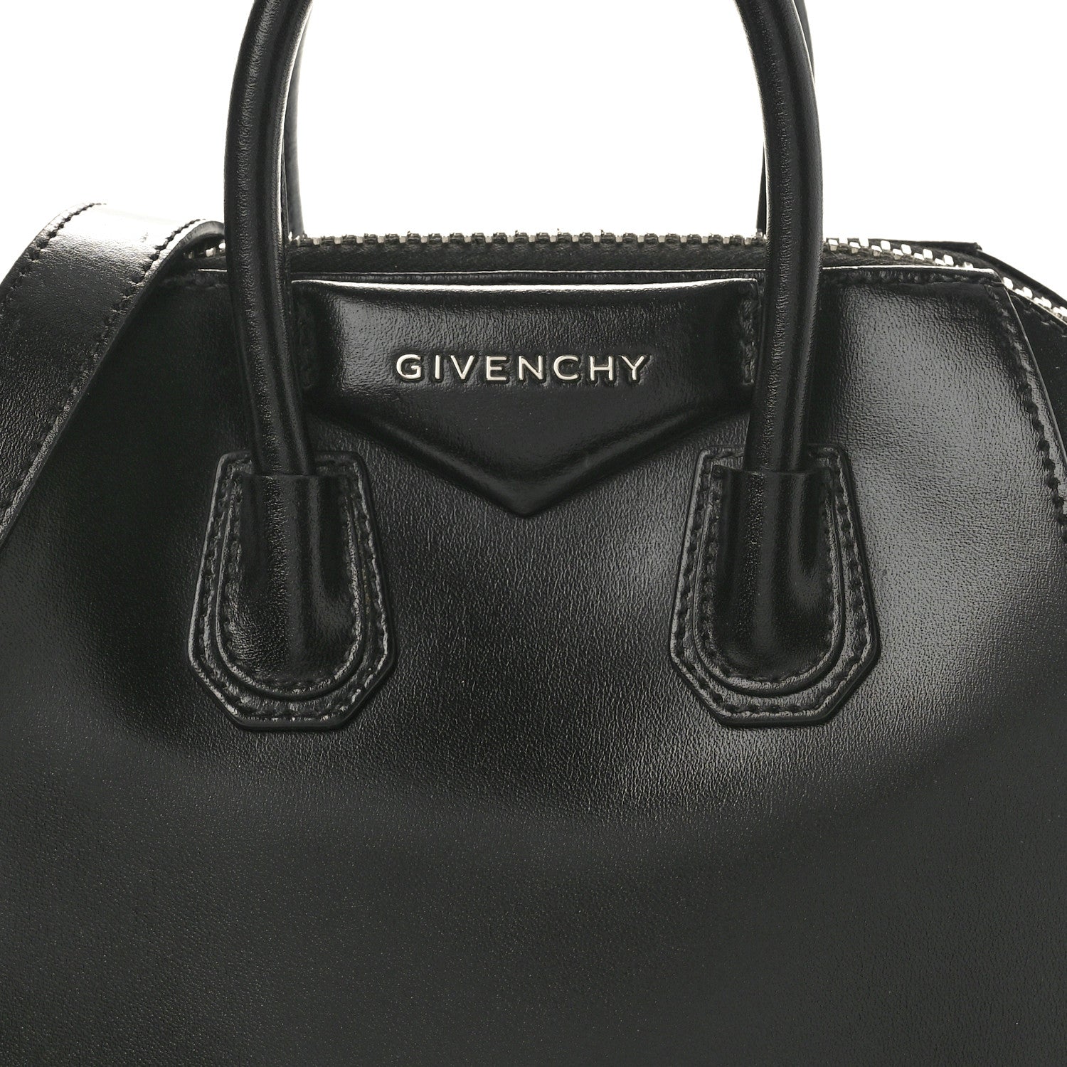Givenchy Shiny Lord Calfskin Mini Antigona Black 8 of 11