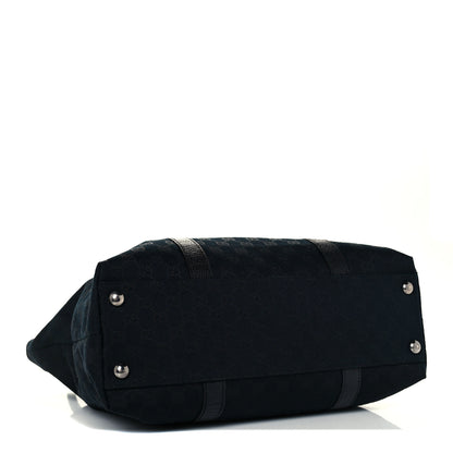 Gucci Monogram Tote Black 3 of 10