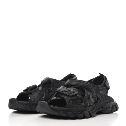 Balenciaga Neoprene Rubber Womens Track Sandals 38 Black 3 of 12