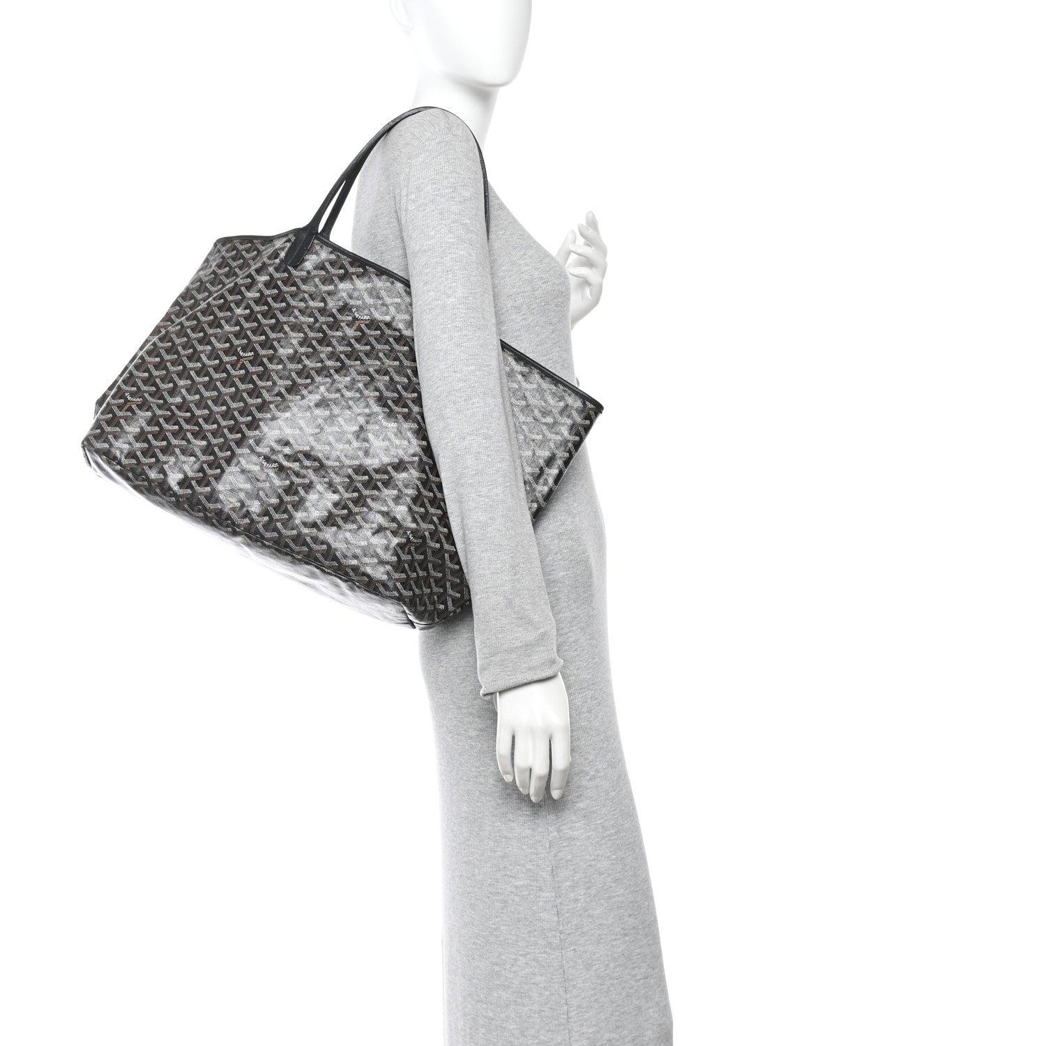 Goyard Goyardine Saint Louis GM Black 2 of 14