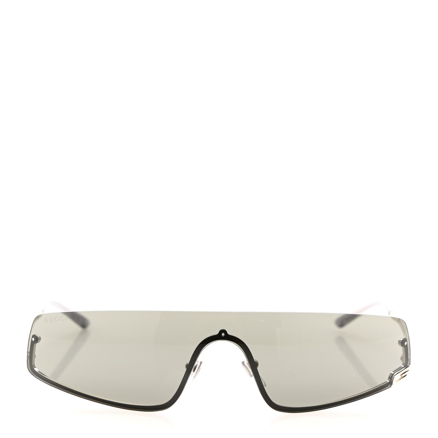 Metal Mask Shaped Frame Sunglasses GG1561S Grey