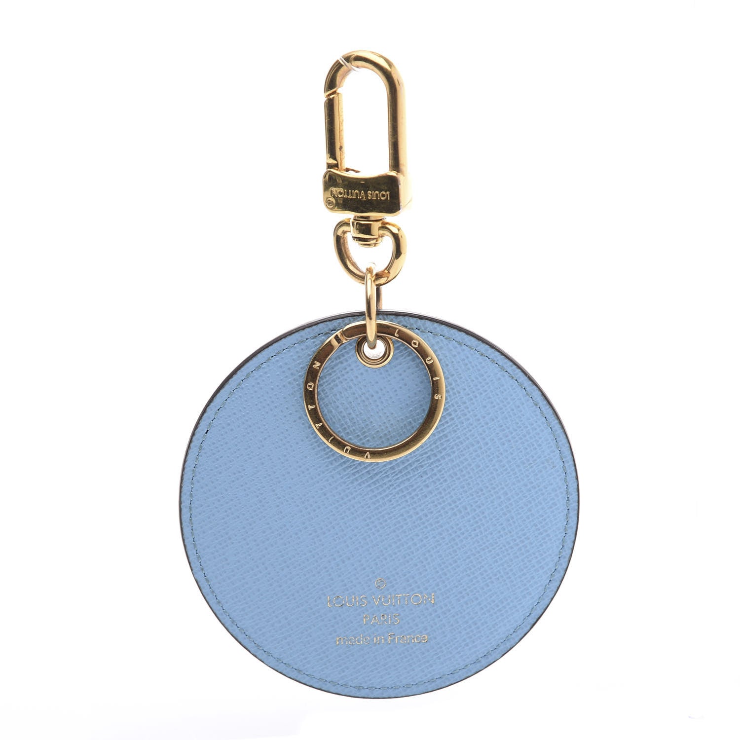 Louis Vuitton Damier Ebene Illustre Manchot Bag Charm Key Ring 2 of 4