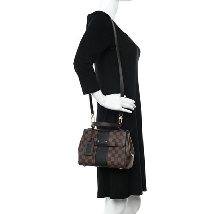 Louis Vuitton Damier Ebene Bond Street BB Black 2 of 11