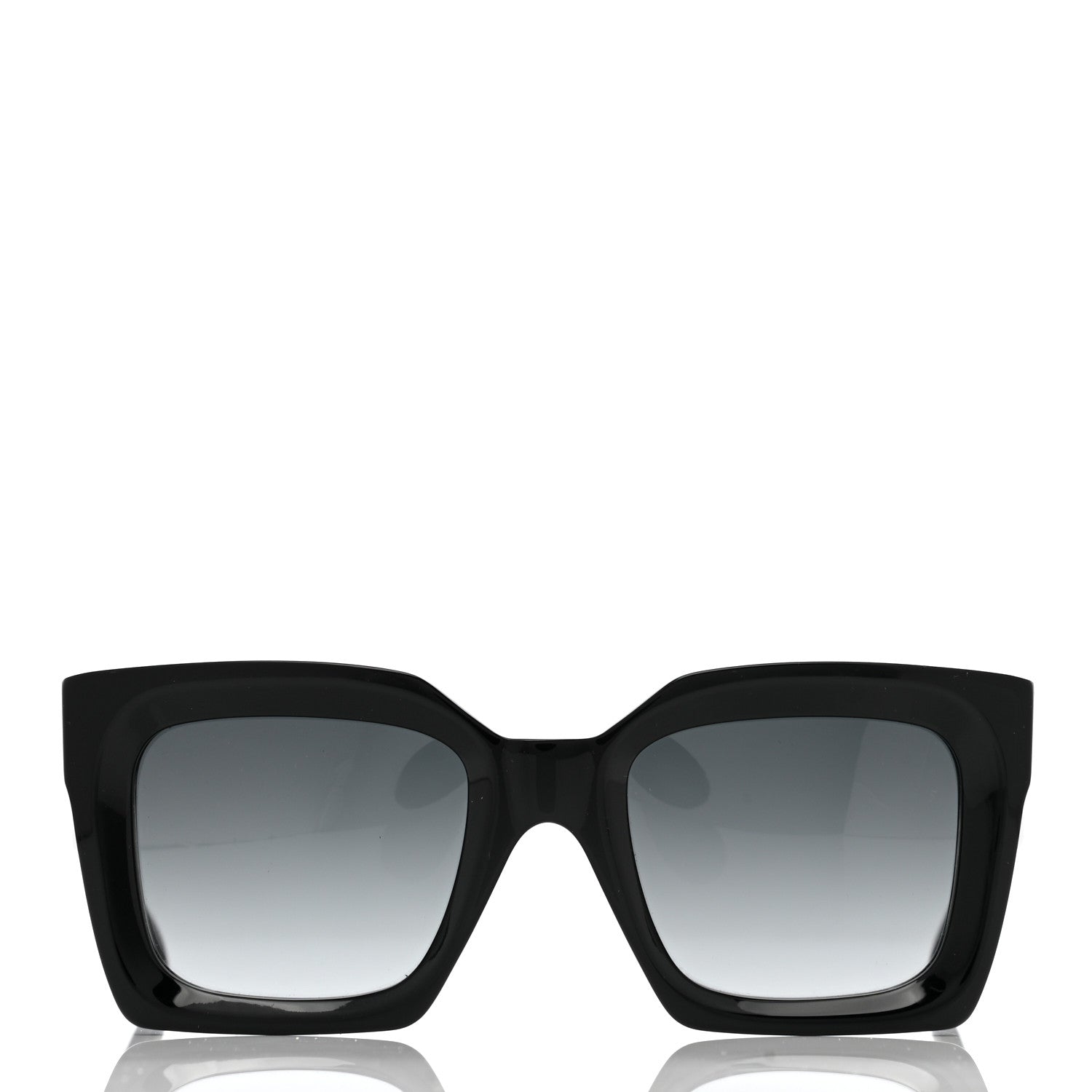 Celine Acetate Square Sunglasses CL401301 Black 2 of 7
