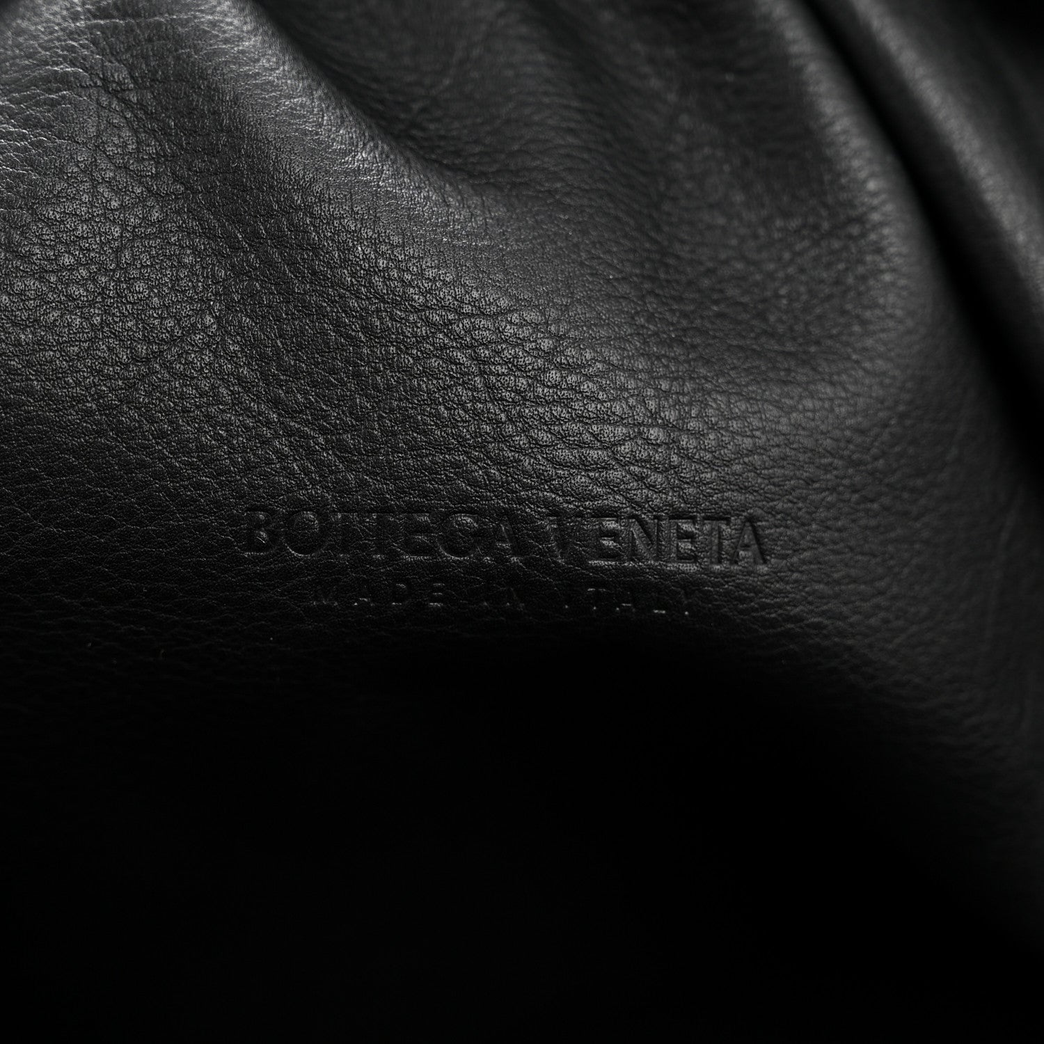 Bottega Veneta Smooth Butter Calf The Pouch Oversized Clutch Black 6 of 12