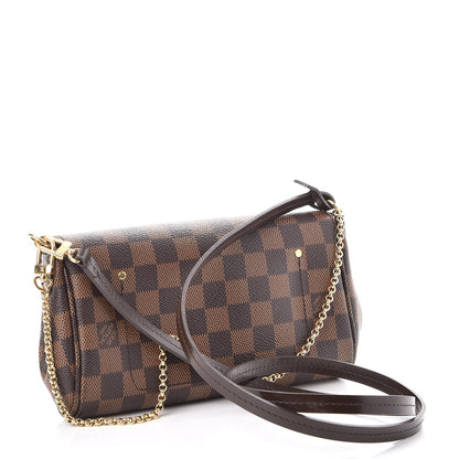 Louis Vuitton Damier Ebene Favorite PM 3 of 8