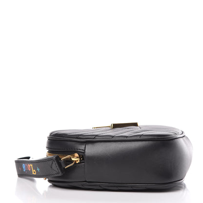 Louis Vuitton Calfskin New Wave Heart Bag Black 4 of 10