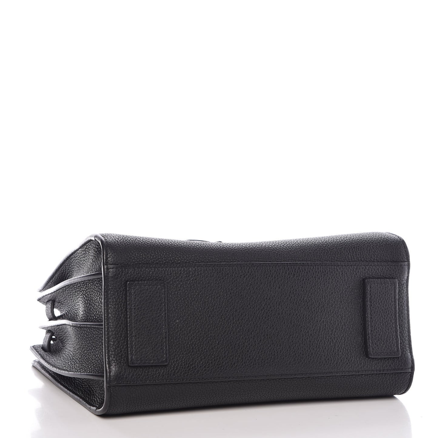 Grained Calfskin Baby Sac De Jour Souple Black
