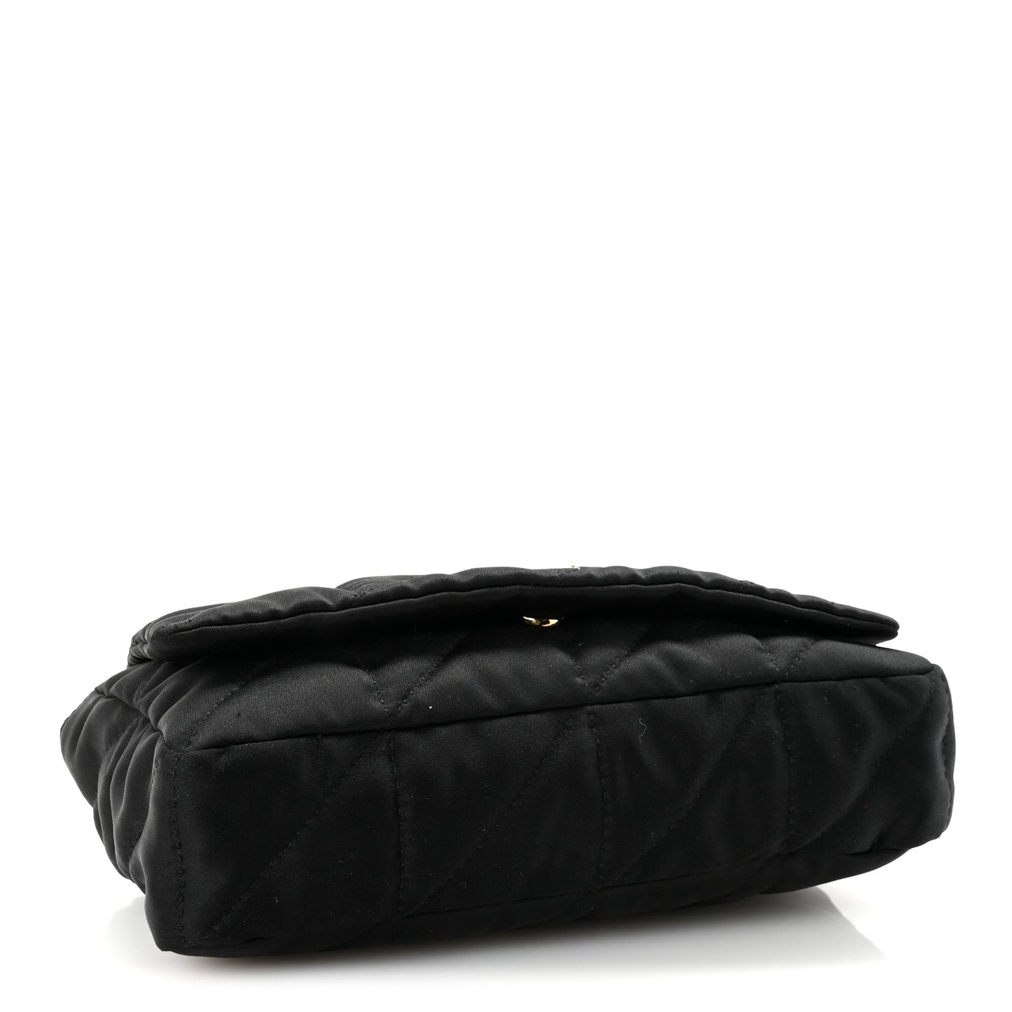 Satin Patchwork Monogram Medium Jamie Black