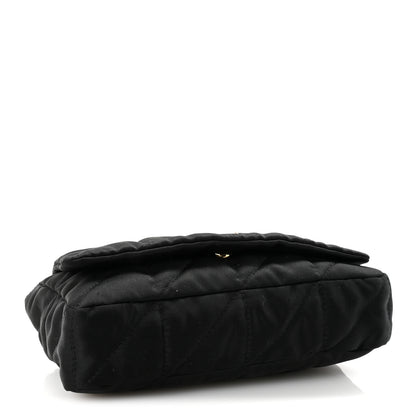 Saint Laurent Satin Patchwork Monogram Medium Jamie Black 4 of 9