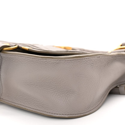 Chloe Calfskin Small Marcie Satchel Cashmere Grey 9 of 10
