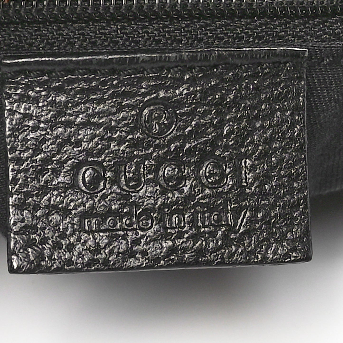 Monogram GG Signature Shoulder Bag Black