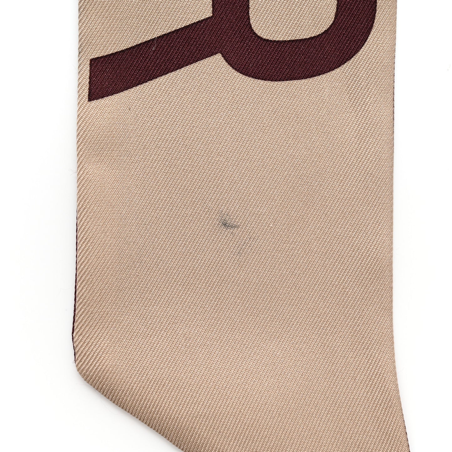Silk Oblique Mitzah Scarf Bordeaux