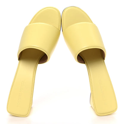 Bottega Veneta Vienna Calfskin The Band Mule Sandals 40 Lemonade 2 of 11