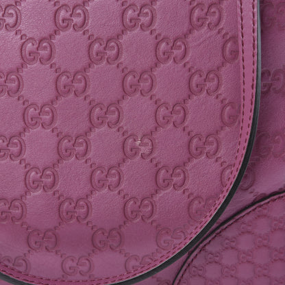 Gucci Guccissima Signature Medium Bree Shoulder Bag Peonia Flower 13 of 14