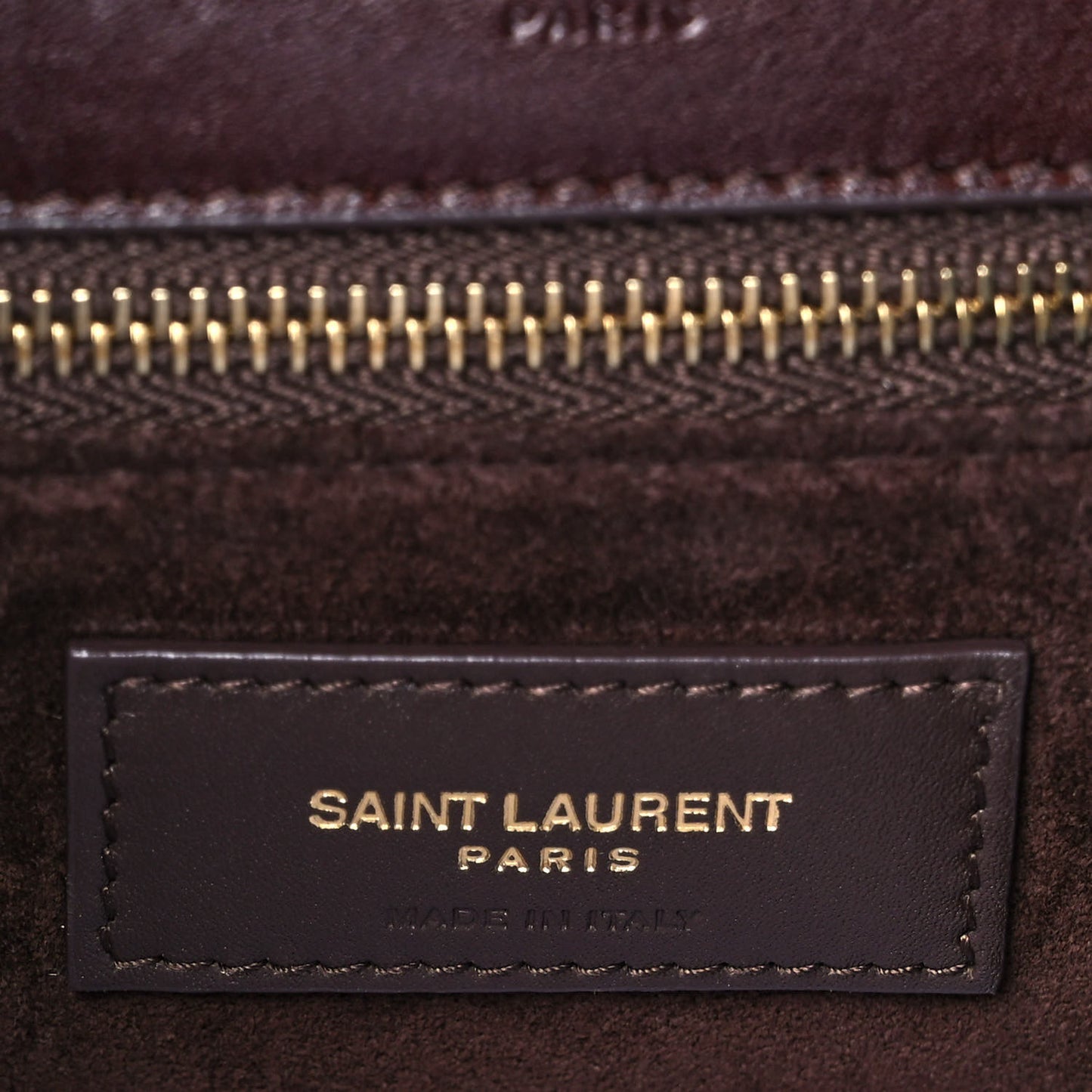 Calfskin Woven Monogram Medium Niki Chain Satchel Burnt Brown