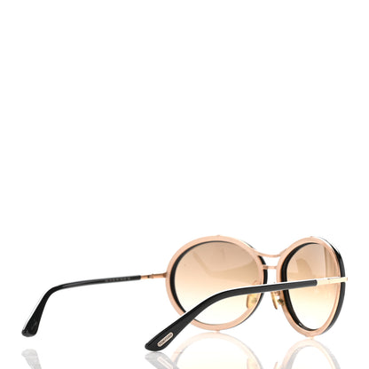 Tom Ford Mia Soft Rounded Sunglasses TF136 Black 4 of 10