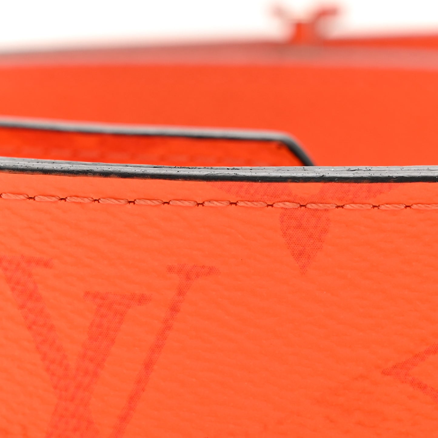 Calfskin Monogram 40mm LV Reversible Belt 95 38 Orange