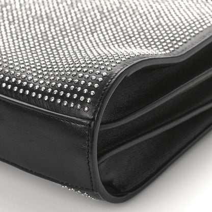 Saint Laurent Calfskin Stud Sac De Jour Clutch Black 9 of 9