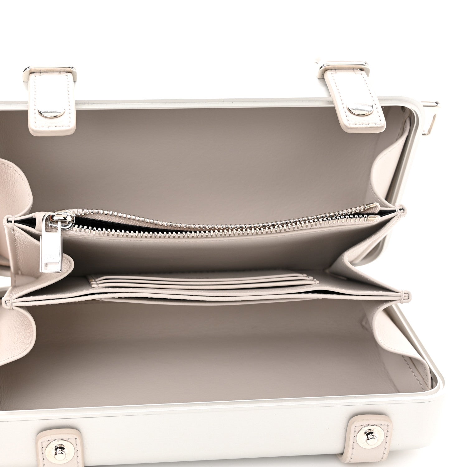 Christian Dior X RIMOWA Aluminum Personal Clutch On Strap Silver 5 of 13