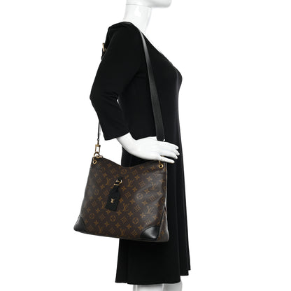 Louis Vuitton Monogram Odeon MM Black 2 of 9