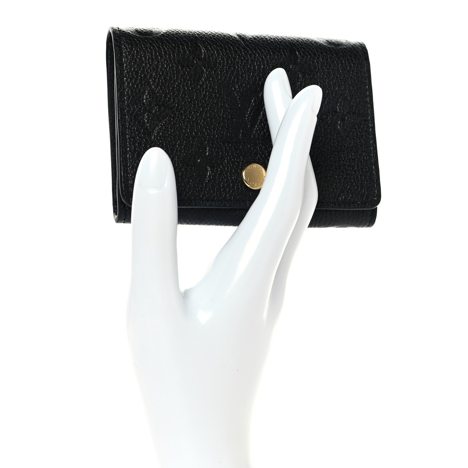 Louis Vuitton Empreinte Business Card Holder Black 2 of 7