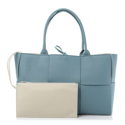 Bottega Veneta Nappa Maxi Intrecciato Medium Arco Tote Linoleum 1 of 11