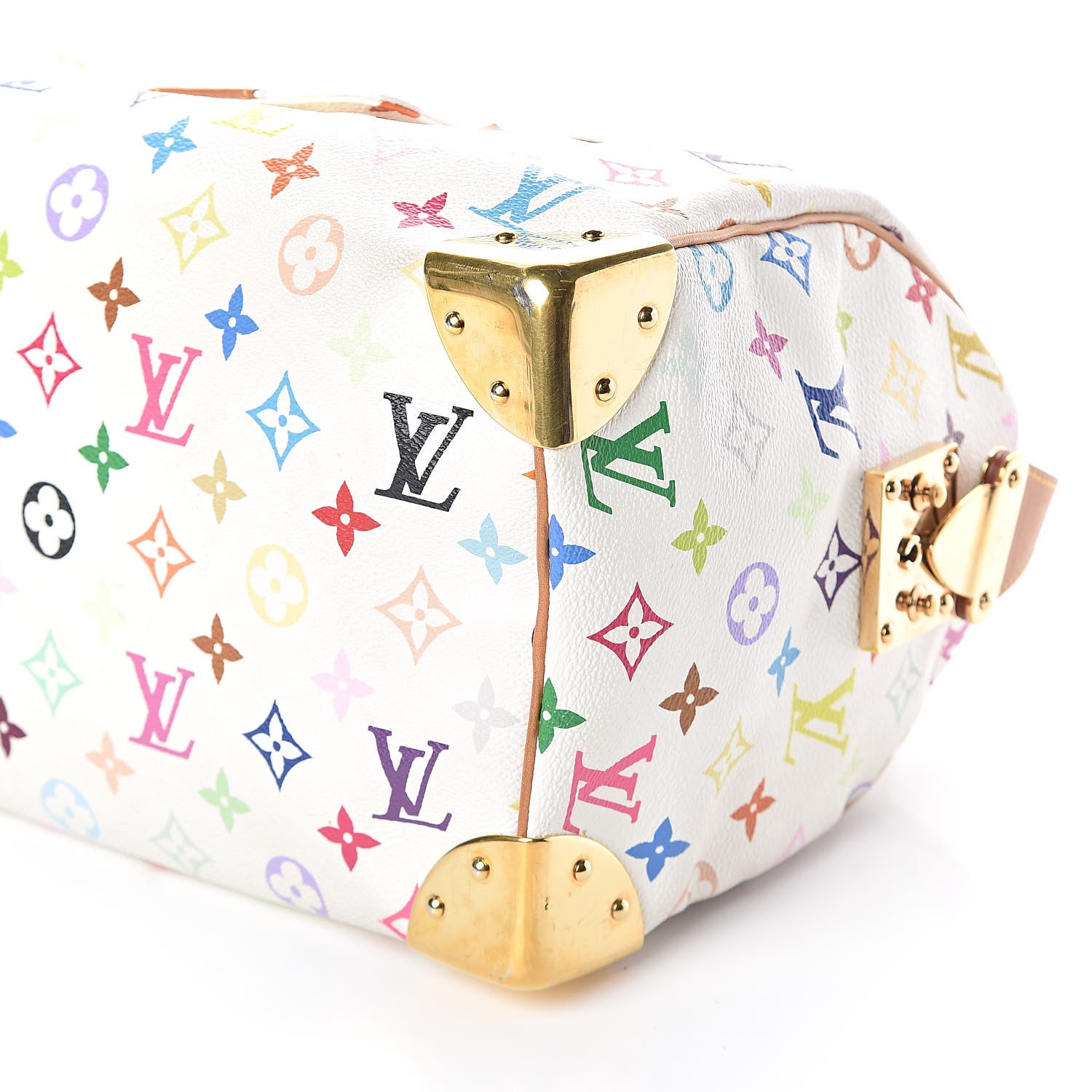 Louis Vuitton Monogram Multicolor Speedy 30 White 15 of 15