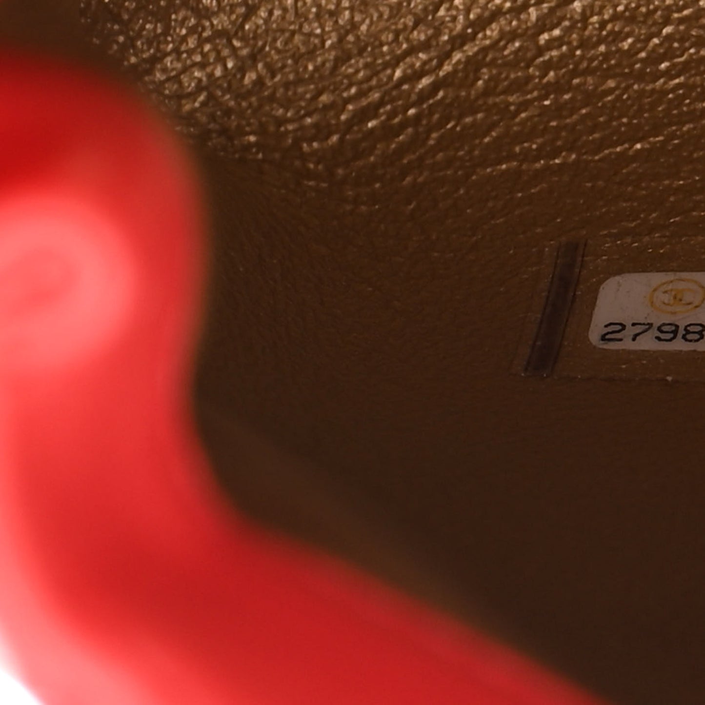 Lambskin Quilted Side-Packs Red