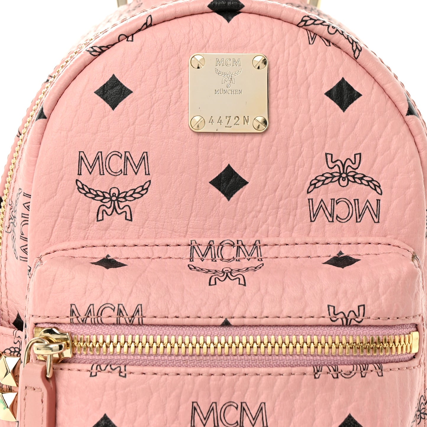Visetos Side Stud X-Mini Stark Backpack Soft Pink