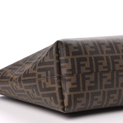 Fendi Zucca Spalmati Medium Roll Tote Tobacco Moro 6 of 15
