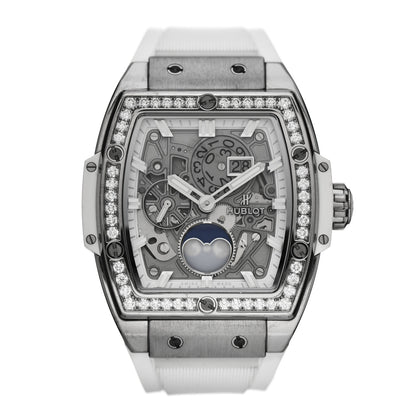 Hublot Titanium Rubber Diamond Bezel 42mm Spirit of Big Bang Automatic Watch 647.NE.2070.RW.1204 1 of 5