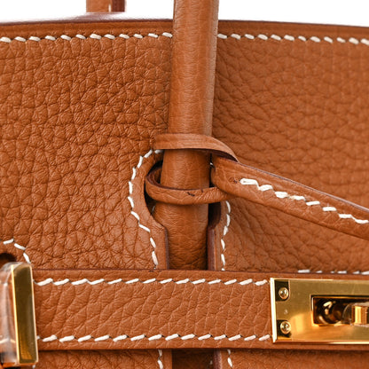 Hermes Togo Birkin 25 Gold 11 of 12