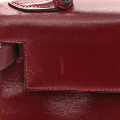 Hermes Box Kelly Retourne 28 Rouge H 11 of 17