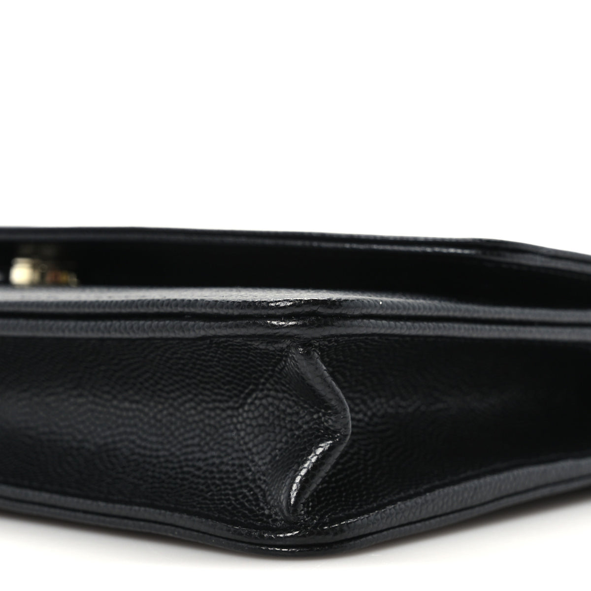 Chanel Caviar Timeless CC Wallet On Chain WOC Black 10 of 10